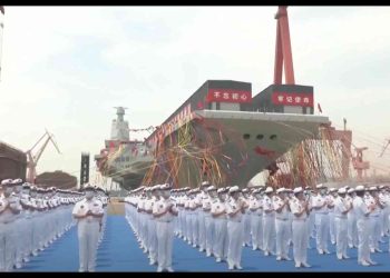 For Pride month, the CCP celebrated the launch of its third aircraft carrier, the first to rival our own and the first built entirely in China