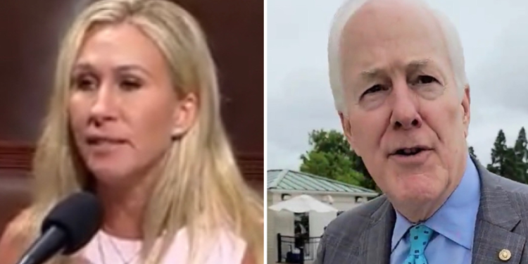 Marjorie Taylor Greene Slams Republicans in the Senate Who Are Helping Dems ‘Pass Gun Control’ While ‘SCOTUS is Defending the Second Amendment’