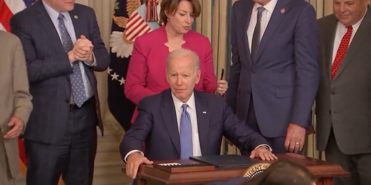 Biden Stares Blankly at Reporter Asking Why He Hasn’t Sanctioned Russian Oligarch Who Wired Hunter Biden Millions of Dollars (VIDEO)
