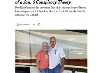 The Hidden Agenda Behind the New York Times’ Desperate Puff Piece on Ray Epps