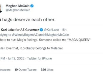 Meghan McCain Has Twitter Meltdown, Gets Wrecked By Kari Lake & Wendy Rogers