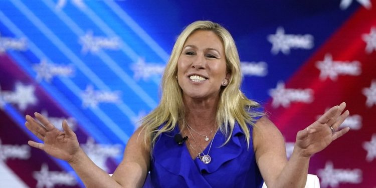Twitter Progressives Launch Campaign to Smear Marjorie Taylor Green as a Nazi