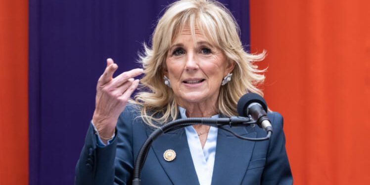 Jill Biden Says Latinos Are Diverse as ‘Breakfast Tacos’