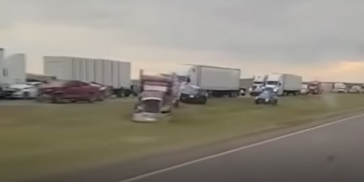 Montana governor pleads for Americans to 'join me in prayer' after deadly zero-visibility dust storm causes 21-car pileup, leaves 6 dead