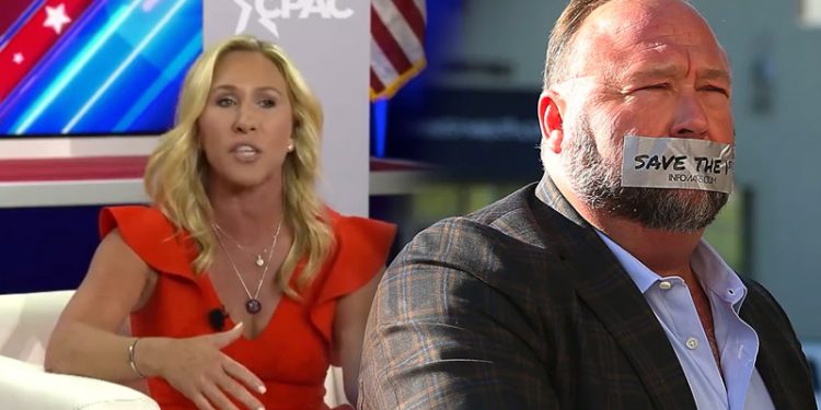 Rep. Marjorie Taylor Greene Condemns ‘Political Persecution’ of Alex Jones: ‘When Will Lying Dems, Media, Big Tech Pay Us Millions?’