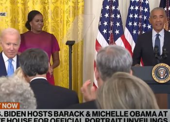 So the Obamas and the Bidens are just talking 'nostalgia' at the White House?