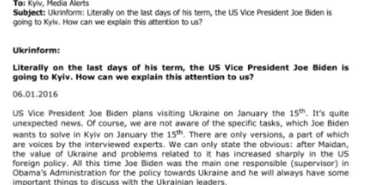 Biden’s Stolen Classified Documents Relate to U.S. Government Activity in Ukraine