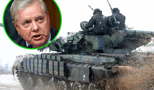 Lindsey Graham Calls for Tanks for Ukraine: ‘World Order Is at Stake’