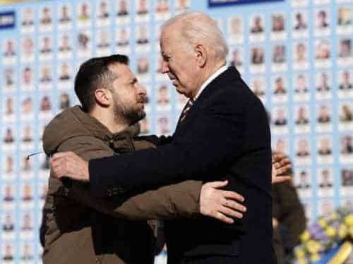 Biden Makes a Surprise Visit to Ukraine While Trump Heads for Ohio