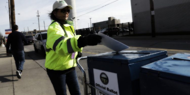 Ballot Drop Box