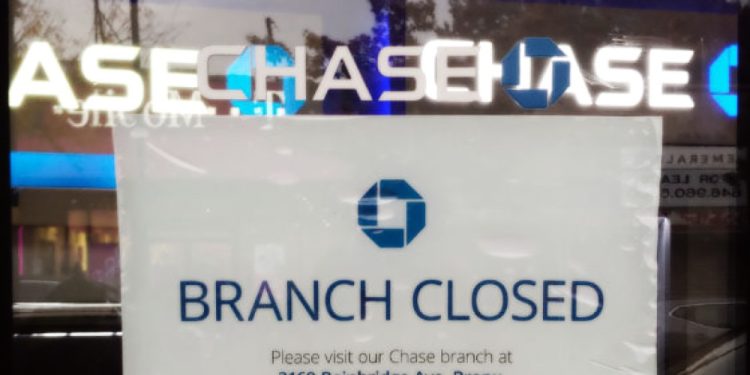 Chase Banks Closing