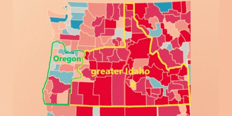 Could “greater Idaho” Become A Reality America First Report