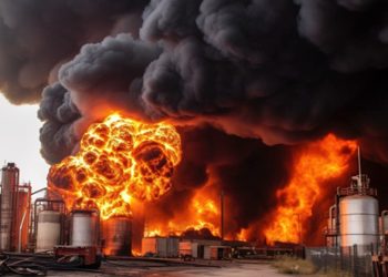 Industrial Fire