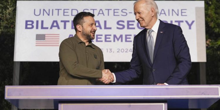 US Signs 10-Year Security Agreement With Ukraine at G7 Summit
