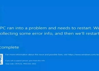 Blue Screen of Death