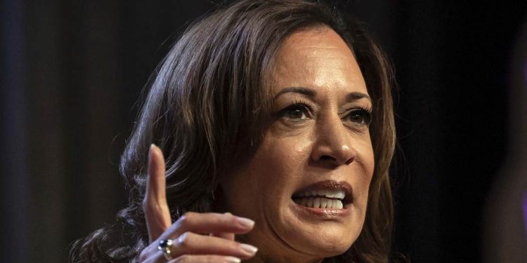 Harris Extols Law Enforcement Background, 'Forgets' Comparing Policing to Lynching, Jim Crow