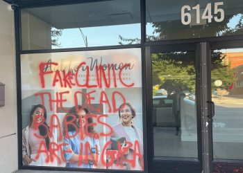 ‘Direct Attack on Vulnerable Women’: Anti-Israel Vandals Attack Pregnancy Center During DNC
