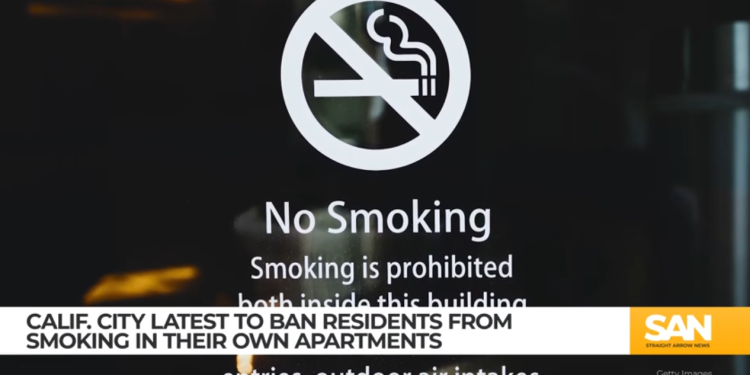 California Liberals Just Banned Smoking In Private Homes