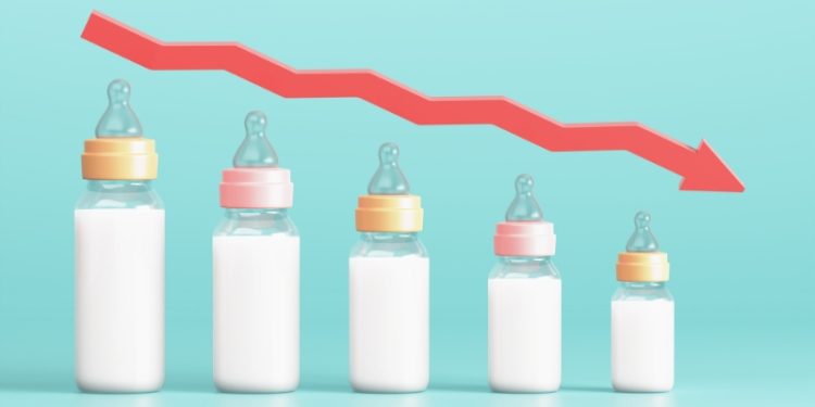 US Birth Rates Continue To Fall