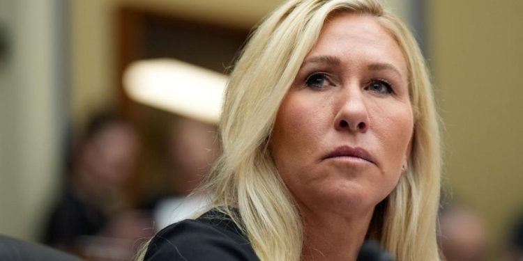 Marjorie Taylor Greene warns Johnson putting up a 'fake fight' over SAVE Act