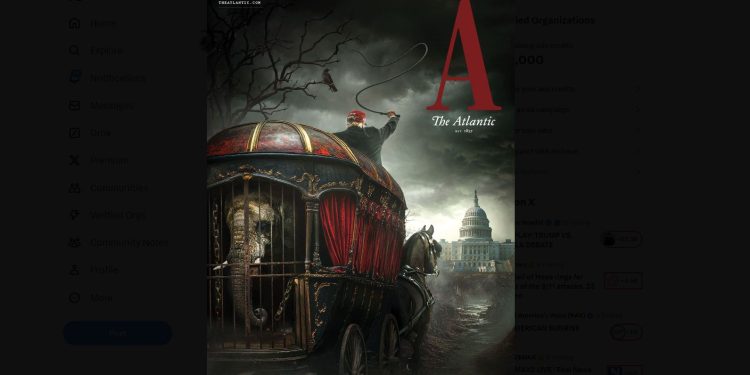 The Atlantic Accidentally Created a ‘Powerful’ Pro-Trump Visual While Trying to Smear Him With Unprecedented Cover