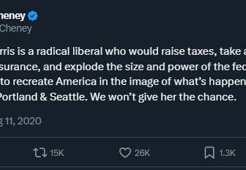 Liz Cheney Once Described Kamala Harris As A “Radical Liberal”