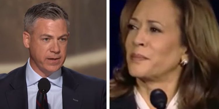 'Kamala Harris lied to the entire world': Jim Banks fact checks VP's claim that no US troops are 'deployed in war zones' with shocking footage of combat