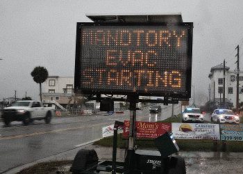 Evacuate