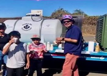 First of its kind disaster relief trailer bringing aid to Helene victims