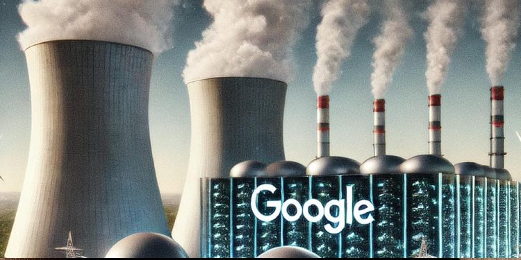 Nuclear Google Data Center AI