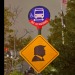 Brilliant: ‘Traffic Signs’ with Donald Trump’s Silhouette Mysteriously Pop Up in NYC