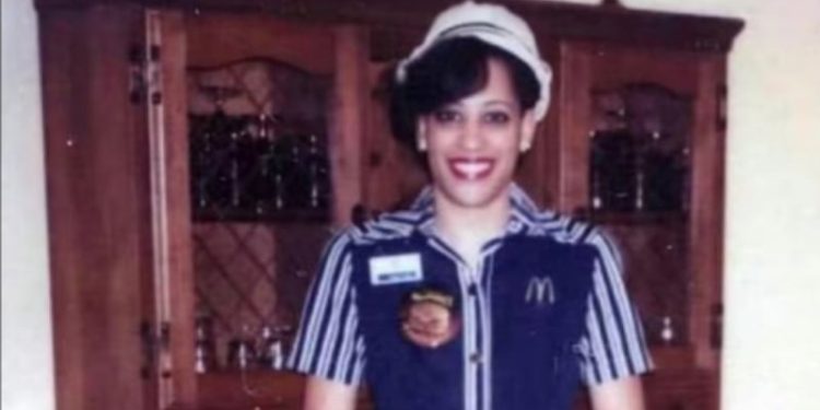 Kamala Supporters Spread Fake Image of her in a McDonald’s Uniform