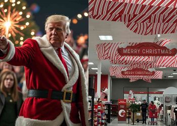 Target now has signs that say "Merry Christmas" instead of "Happy Holidays" and everyone is talking about it 👀