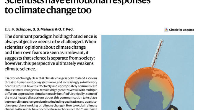 The Oppressed Scientist: When Emotions Replace Objectivity in Climate Research