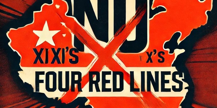 Just Say No to Xi’s “Four Red Lines”