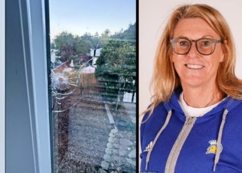 San Jose State U. coach who opposed trans player finds bullet hole in window
