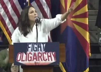2028 Democrat frontrunner Rep. AOC tells a Bernie rally she is pro-free speech, but we have receipts...