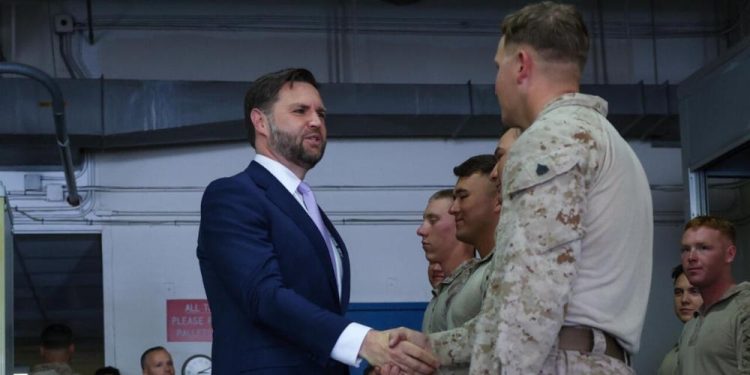 JD Vance Military