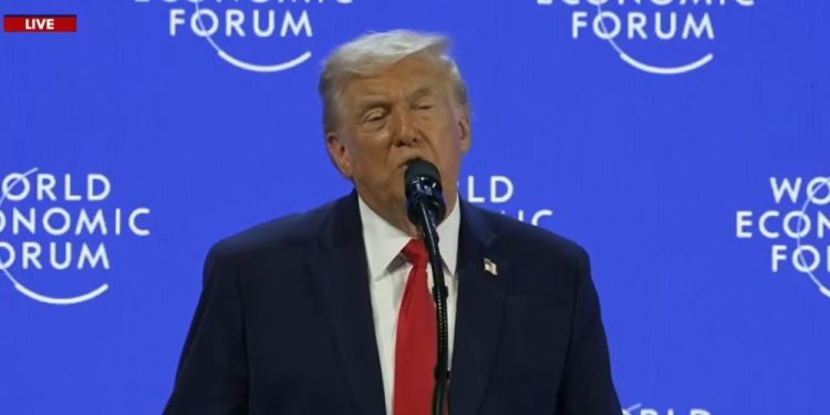 Trump WEF Davos