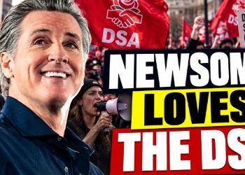 Newsom Amid DSA Rally Headlines (1)